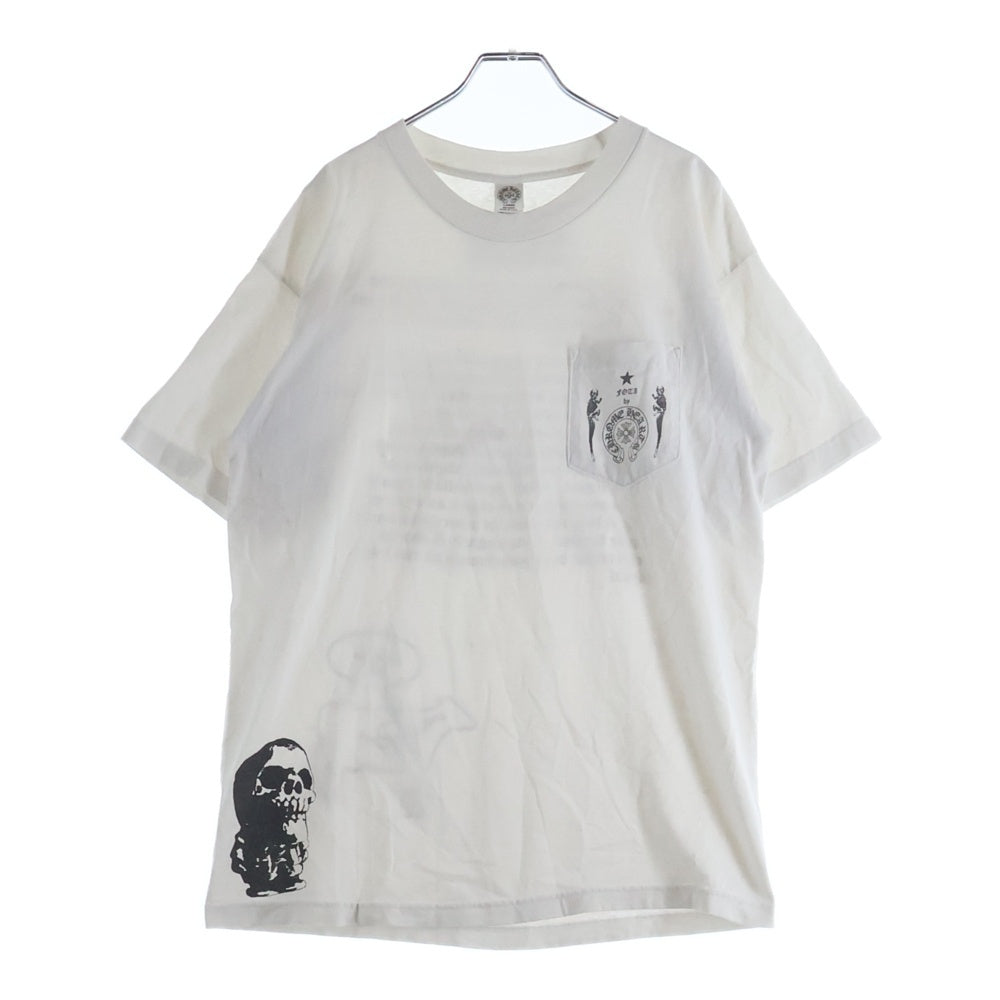 CHROME HEARTS(クロムハーツ) OLD FOTI S/S Tee オールドモデル フォティ マハリア フロント フォトプリント 半袖Tシャツ ホワイト