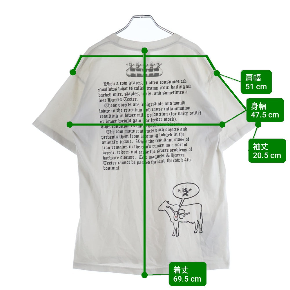 CHROME HEARTS(クロムハーツ) OLD FOTI S/S Tee オールドモデル フォティ マハリア フロント フォトプリント 半袖Tシャツ ホワイト