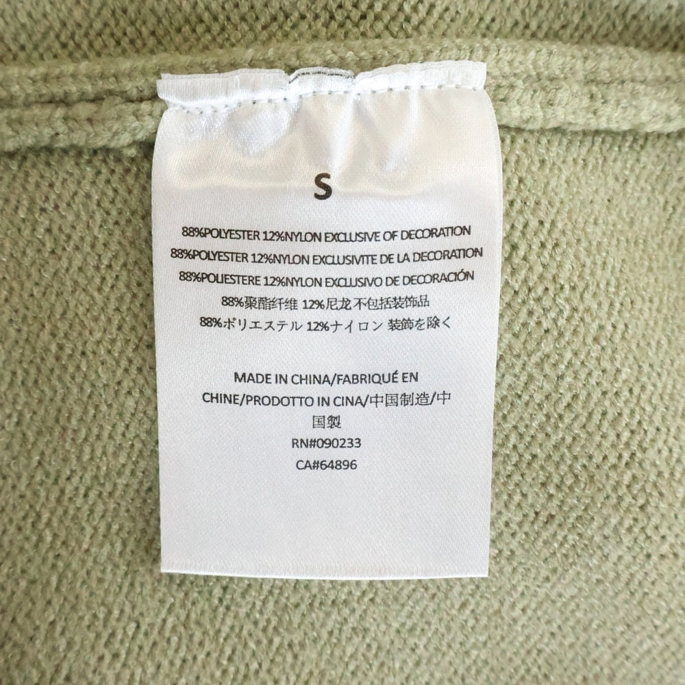 FEAR OF GOD ESSENTIALS(フィアオブゴッド エッセンシャルズ) Logo Knit Hoodie ソリッドスウェットフーディー プルオーバーパーカー カーキ