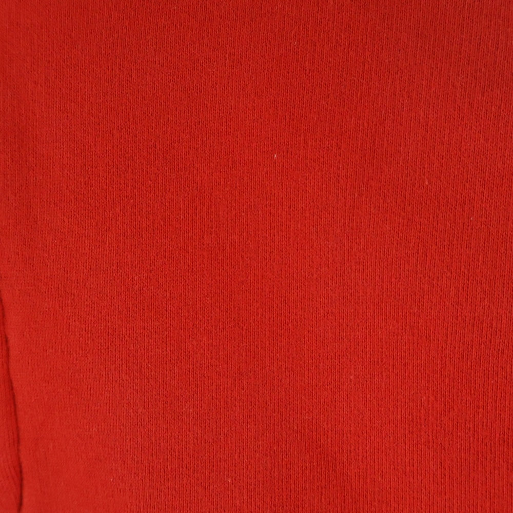 BALENCIAGA(バレンシアガ) 19AW Rive Gauche Half Zip Sweatshirt ハーフジップ ハイネックスウェットトレーナー レッド 583138 TFV39