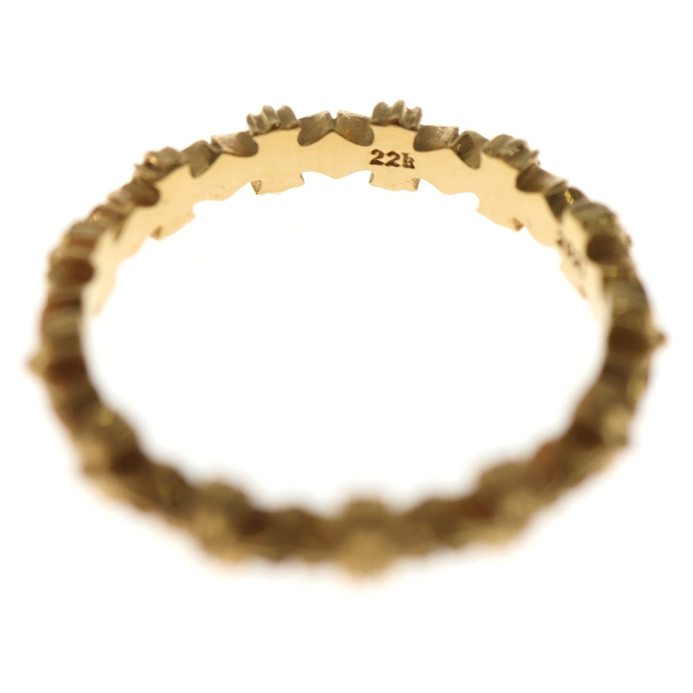 CHROME HEARTS(クロムハーツ) 22K TINY E CH PLS BAND タイニーE CHプラス バンドリング ゴールド