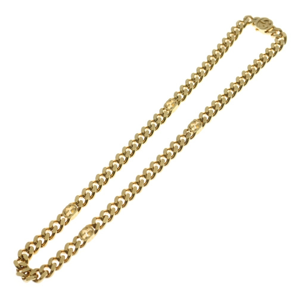 GUCCI(グッチ) Iinterlocking G Chain Necklace インターロッキングG チェーンネックレス ゴールド