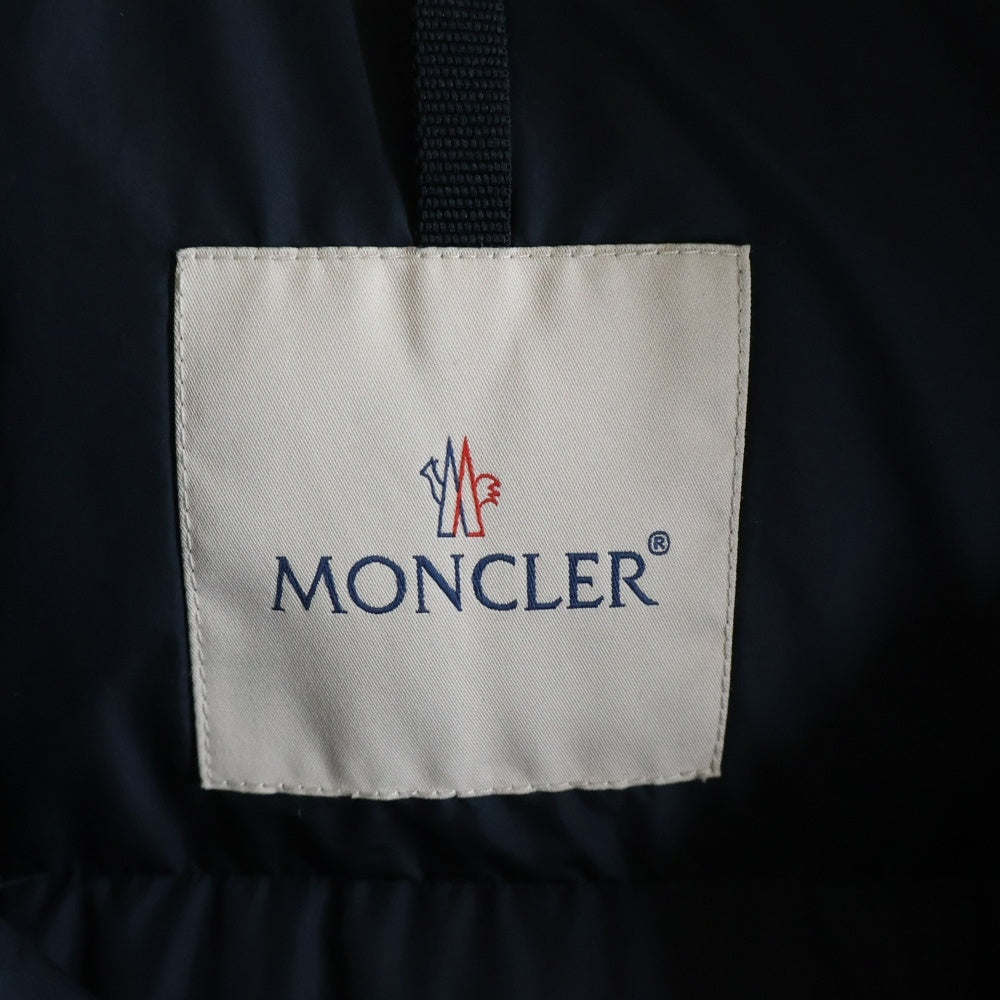 MONCLER(モンクレール) 19AW ROLLAND GIUBOTTO High Neck Hood Down Jacket ハイネックフードダウンジャケット アウター ネイビー E20914188905