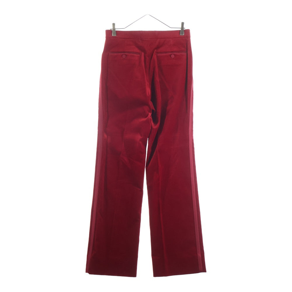 GUCCI(グッチ) Velour Pants ベロアパンツ ボトムス レッド 44 672239 ZAHW3 レディース