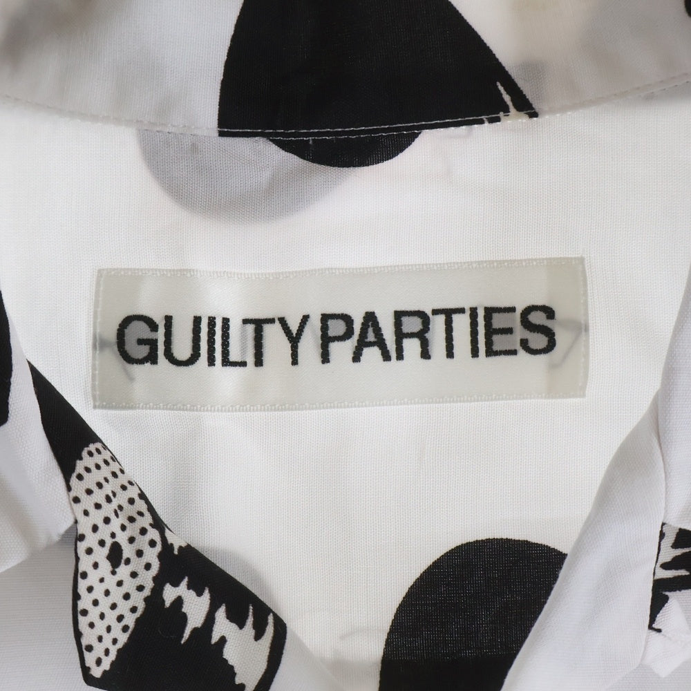 WACKO MARIA(ワコマリア) 24SS RECORDS HAWAIIAN SHIRTS レコード ハワイアン 半袖シャツ ホワイト