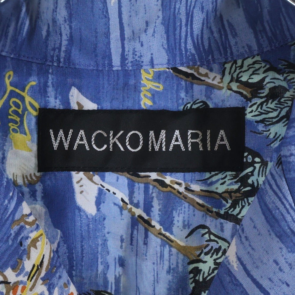 WACKO MARIA(ワコマリア) 25SS HAWAIIAN SHIRTS ハワイアン 半袖シャツ ブルー