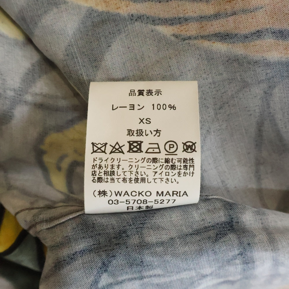 WACKO MARIA(ワコマリア) 22SS TIM LEHI HAWAIIAN SHIRTS ティムリーハイ ハワイアン 長袖シャツ マルチ