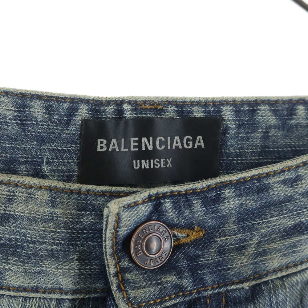 BALENCIAGA(バレンシアガ) 24AW Y2K Stretched Knee Baggy Jean