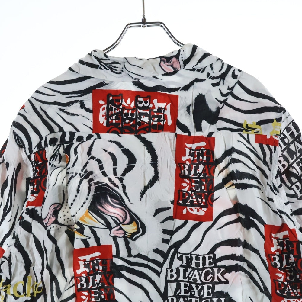WACKO MARIA(ワコマリア) 22SS ×BLACK EYE PATCH TIMLEHI HAWAIIAN SHIRTS ブラック アイパッチ ティムリーハイ ハワイアン 半袖シャツ ホワイト