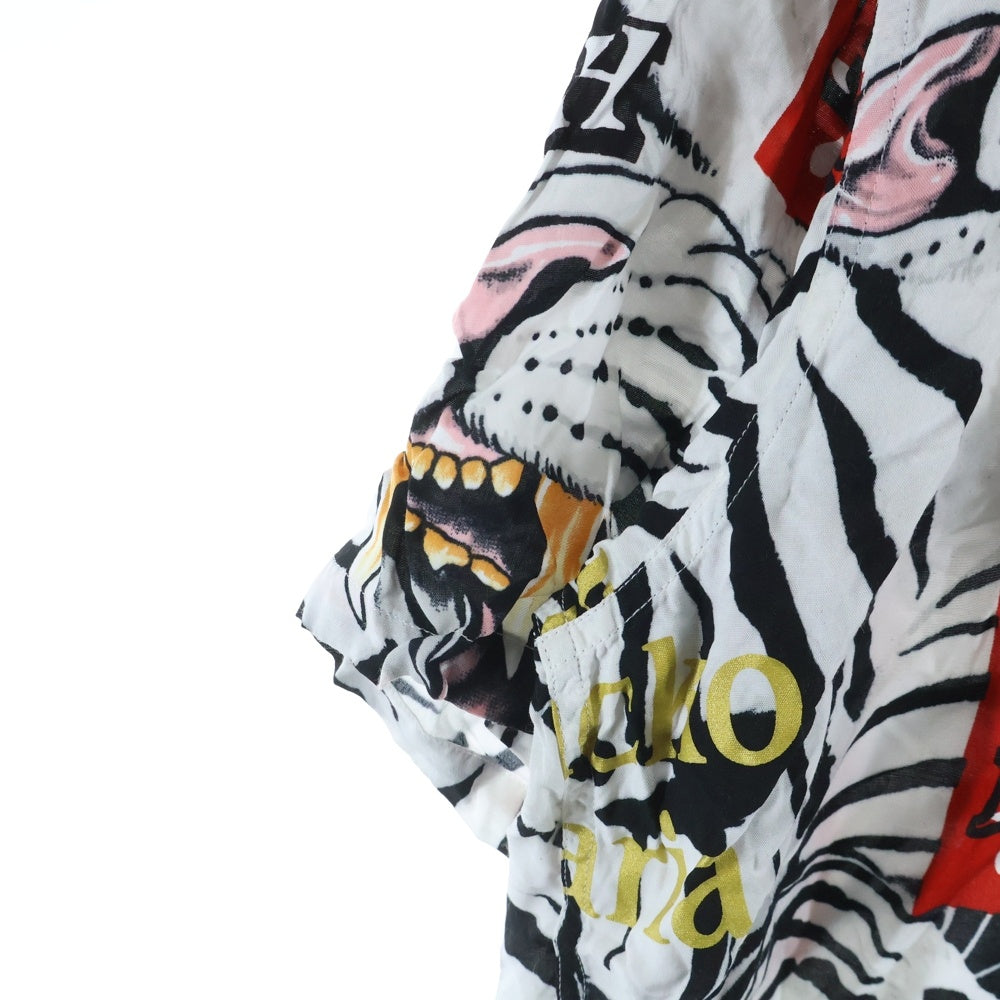 WACKO MARIA(ワコマリア) 22SS ×BLACK EYE PATCH TIMLEHI HAWAIIAN SHIRTS ブラック アイパッチ ティムリーハイ ハワイアン 半袖シャツ ホワイト