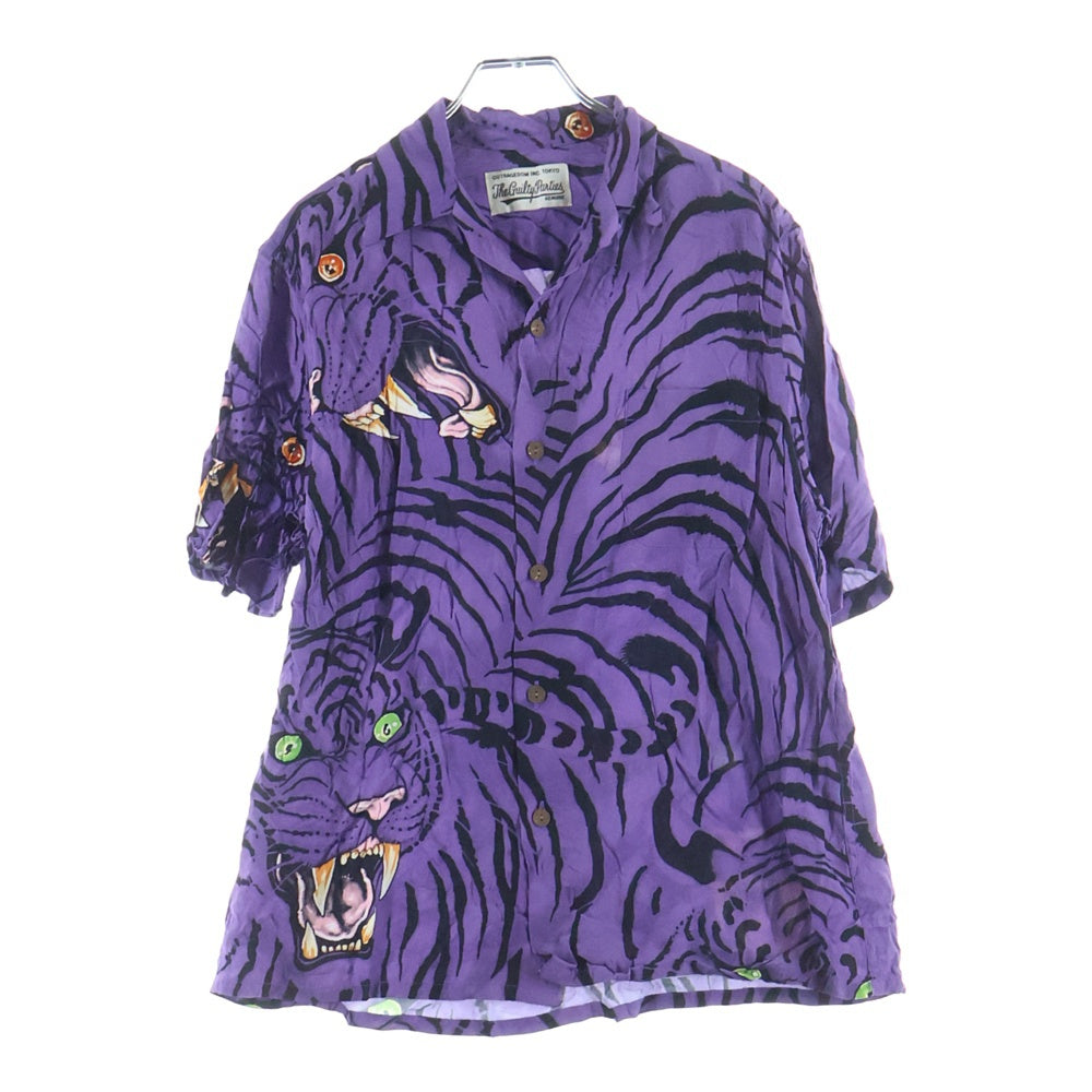 WACKO MARIA(ワコマリア) 22SS TIMLEHI HAWAIIAN SHIRTS ティムリーハイ ハワイアン半袖シャツ パープル