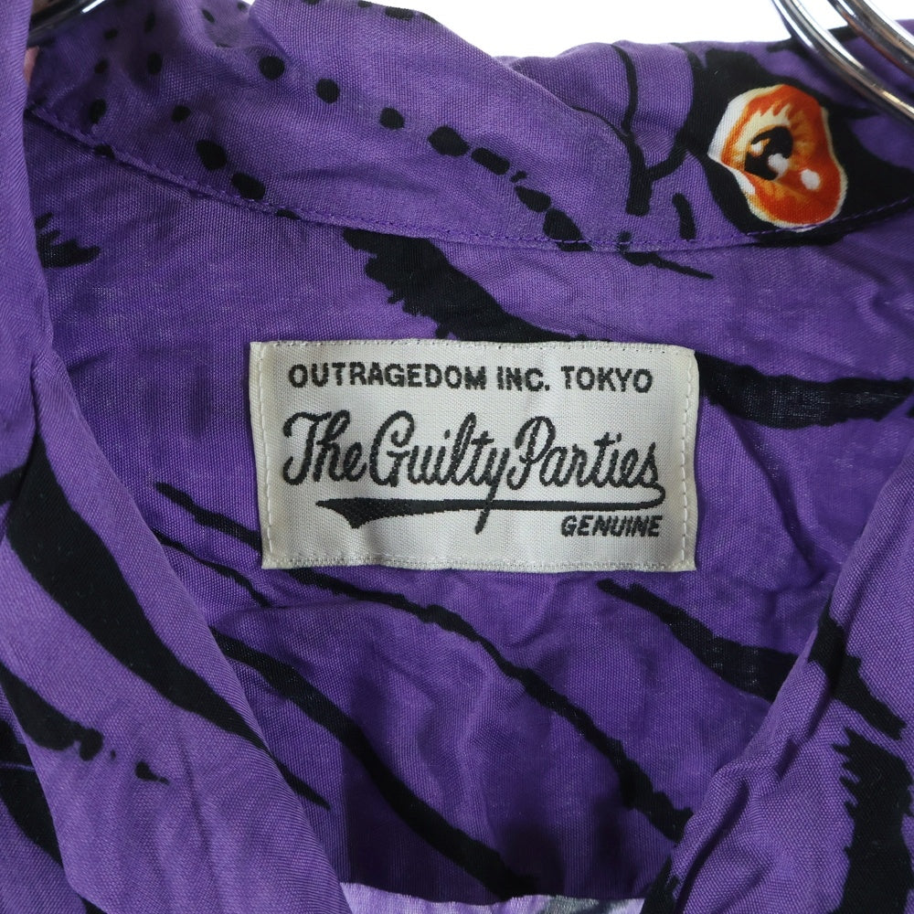 WACKO MARIA(ワコマリア) 22SS TIMLEHI HAWAIIAN SHIRTS ティムリーハイ ハワイアン半袖シャツ パープル