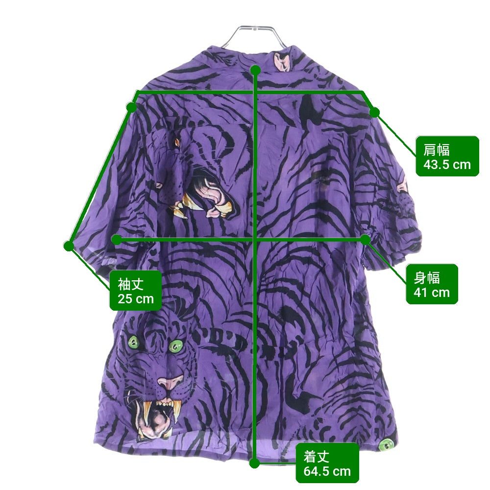 WACKO MARIA(ワコマリア) 22SS TIMLEHI HAWAIIAN SHIRTS ティムリーハイ ハワイアン半袖シャツ パープル