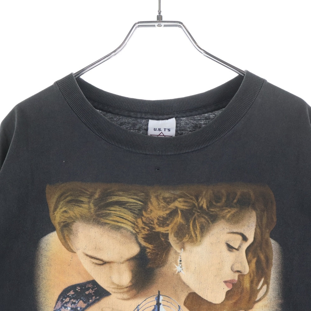 VINTAGE(ヴィンテージ) 90S TITANIC 1998 PROMO T-Shirt タイタニック ムービー 半袖Tシャツ ブラック