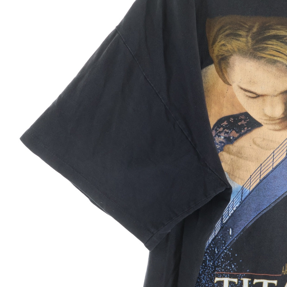 VINTAGE(ヴィンテージ) 90S TITANIC 1998 PROMO T-Shirt タイタニック ムービー 半袖Tシャツ ブラック
