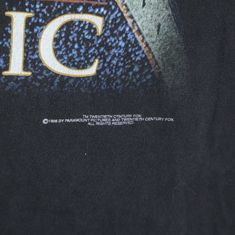 VINTAGE(ヴィンテージ) 90S TITANIC 1998 PROMO T-Shirt タイタニック ムービー 半袖Tシャツ ブラック