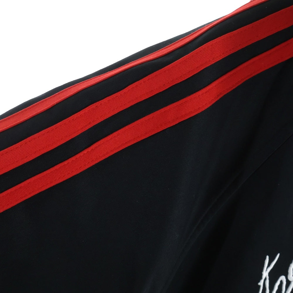 adidas(アディダス) ×CORN Track Jacket コーン トラックジャケット ブラック/レッド JG1341
