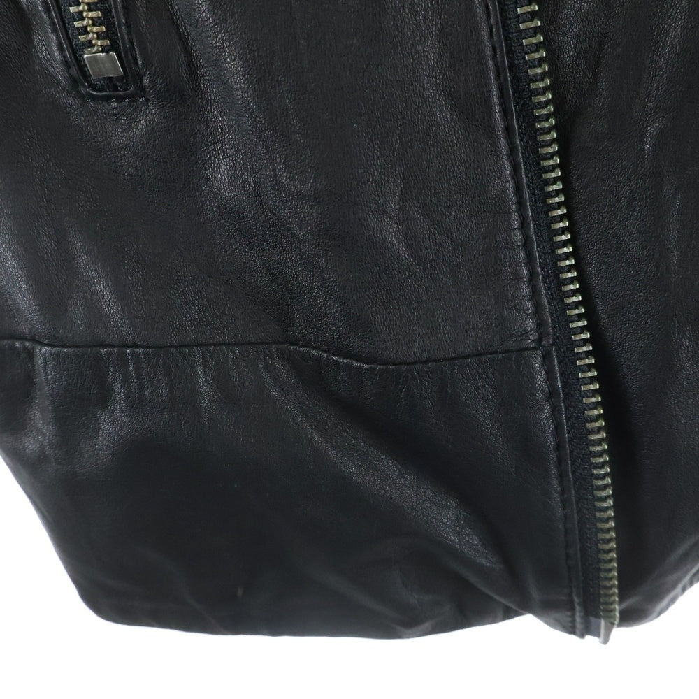 L.G.B.(ルグランブルー) BONO-14 Jacket ボノ 14 ジップレザージャケット ブラック