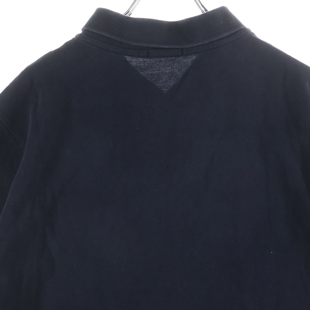 MONCLER(モンクレール) MAGLIA POLO MANICA CORTA ロゴ刺繍 半袖ポロシャツ ネイビー E10918322000