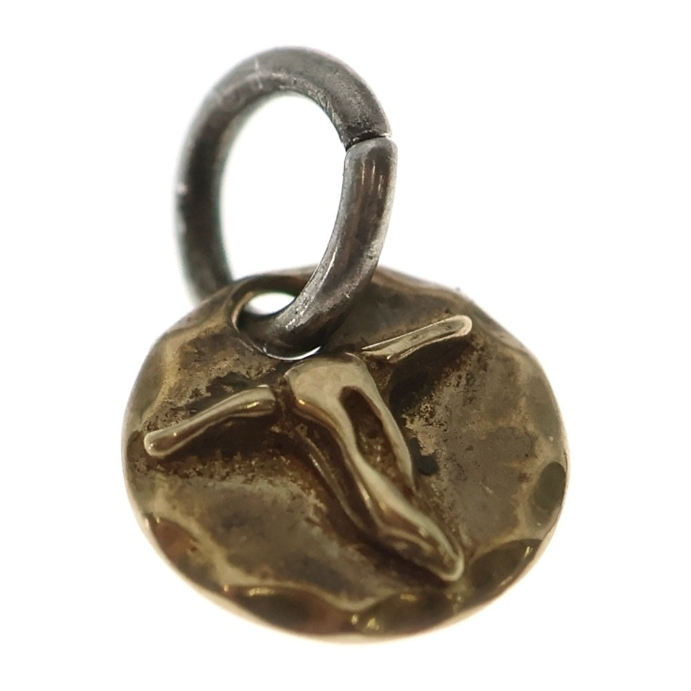 TADY & KING(タディアンドキング) K18 ロングホーン チビメタル ペンダントトップ ゴールド