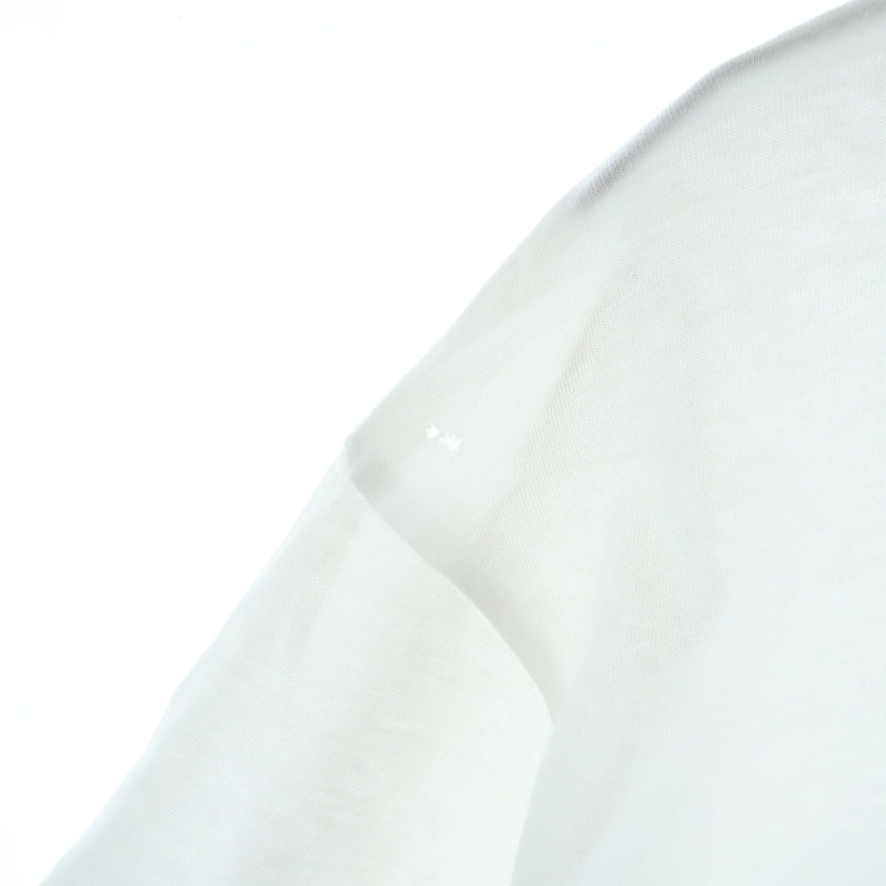 N21 numero ventuno(ヌメロ ヴェントゥーノ) フォトパッチ ルーネック 半袖Tシャツ カットソー ホワイト P18IN1M F0246333