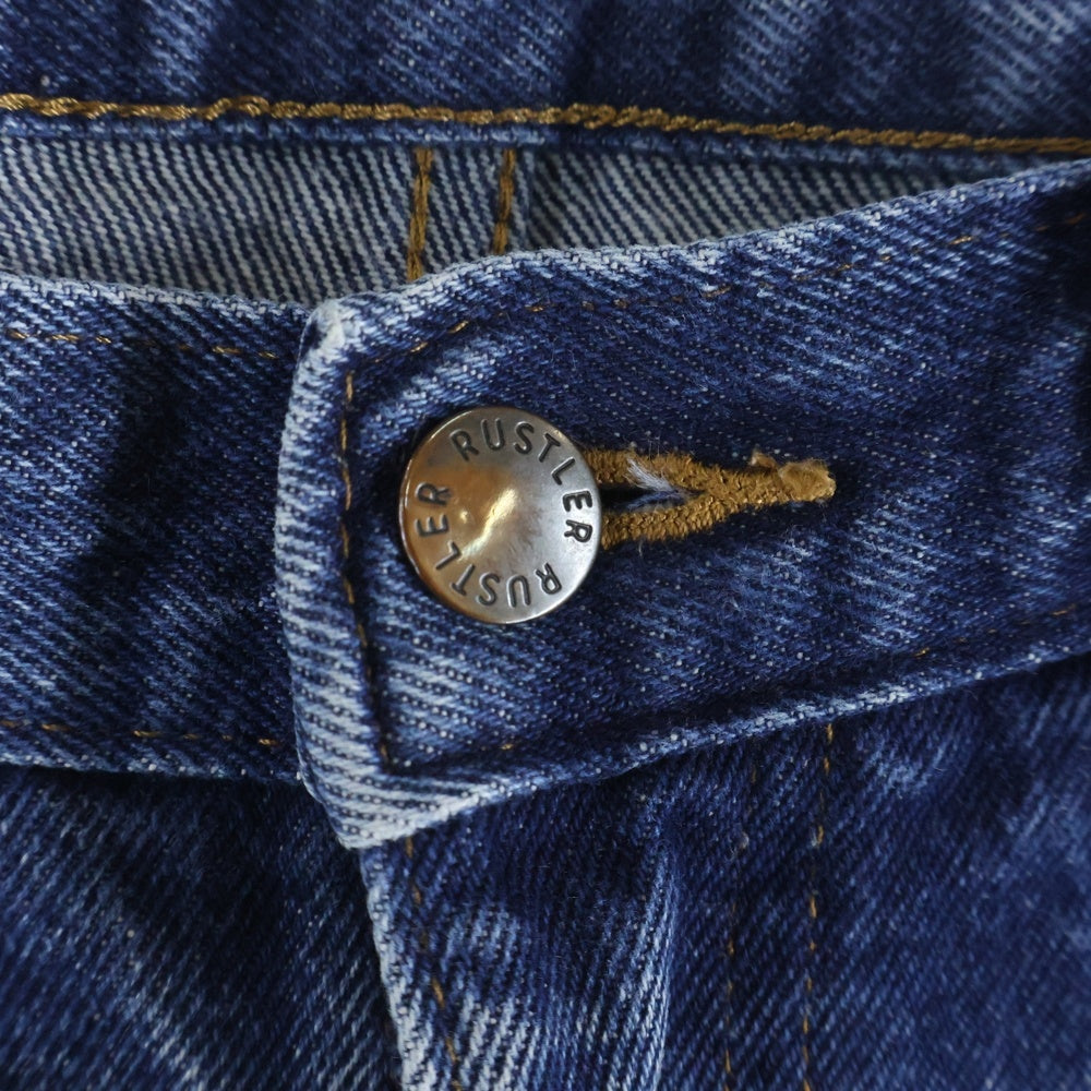 VINTAGE(ヴィンテージ) 80s RUSTLER ラスラー Straight leg jeans ストレート デニム パンツ インディゴ
