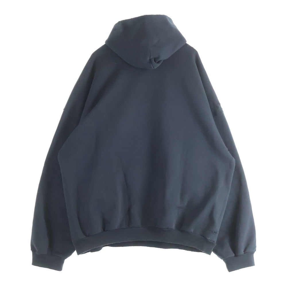BALENCIAGA(バレンシアガ) 25SS Optical hoodie Large Fit Hoodie オプティカルアート ラージ フィットフーディー パーカー ブラック 803265 TRVU7