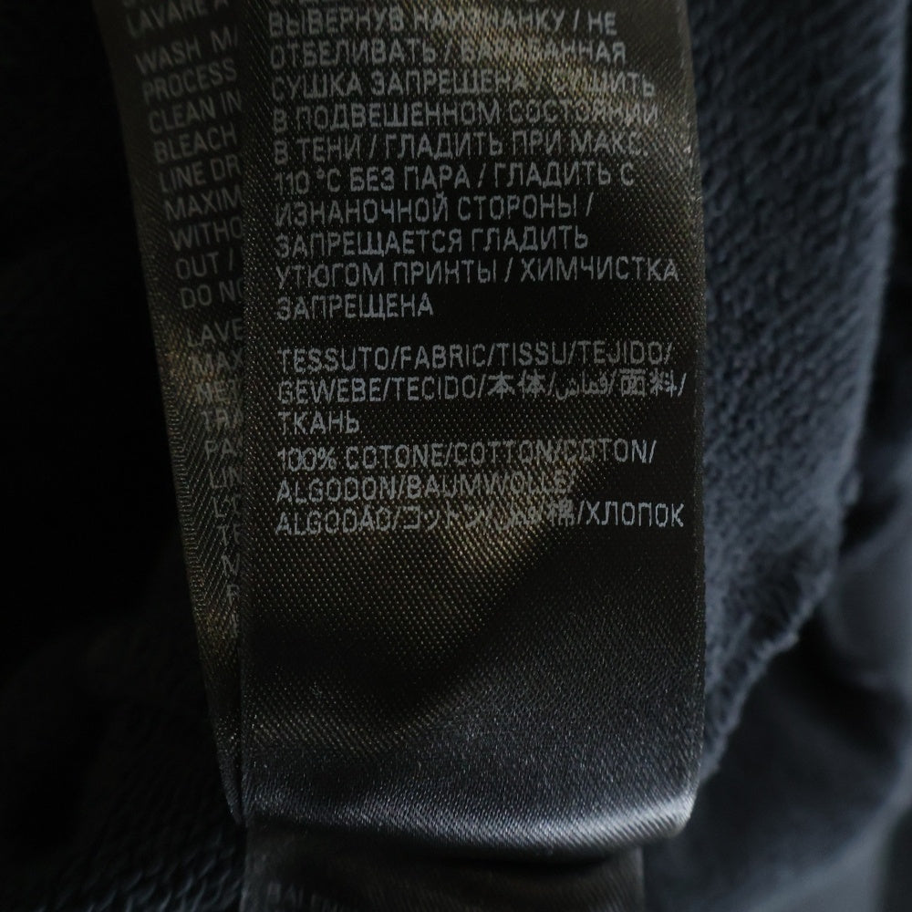 BALENCIAGA(バレンシアガ) 25SS Optical hoodie Large Fit Hoodie オプティカルアート ラージ フィットフーディー パーカー ブラック 803265 TRVU7