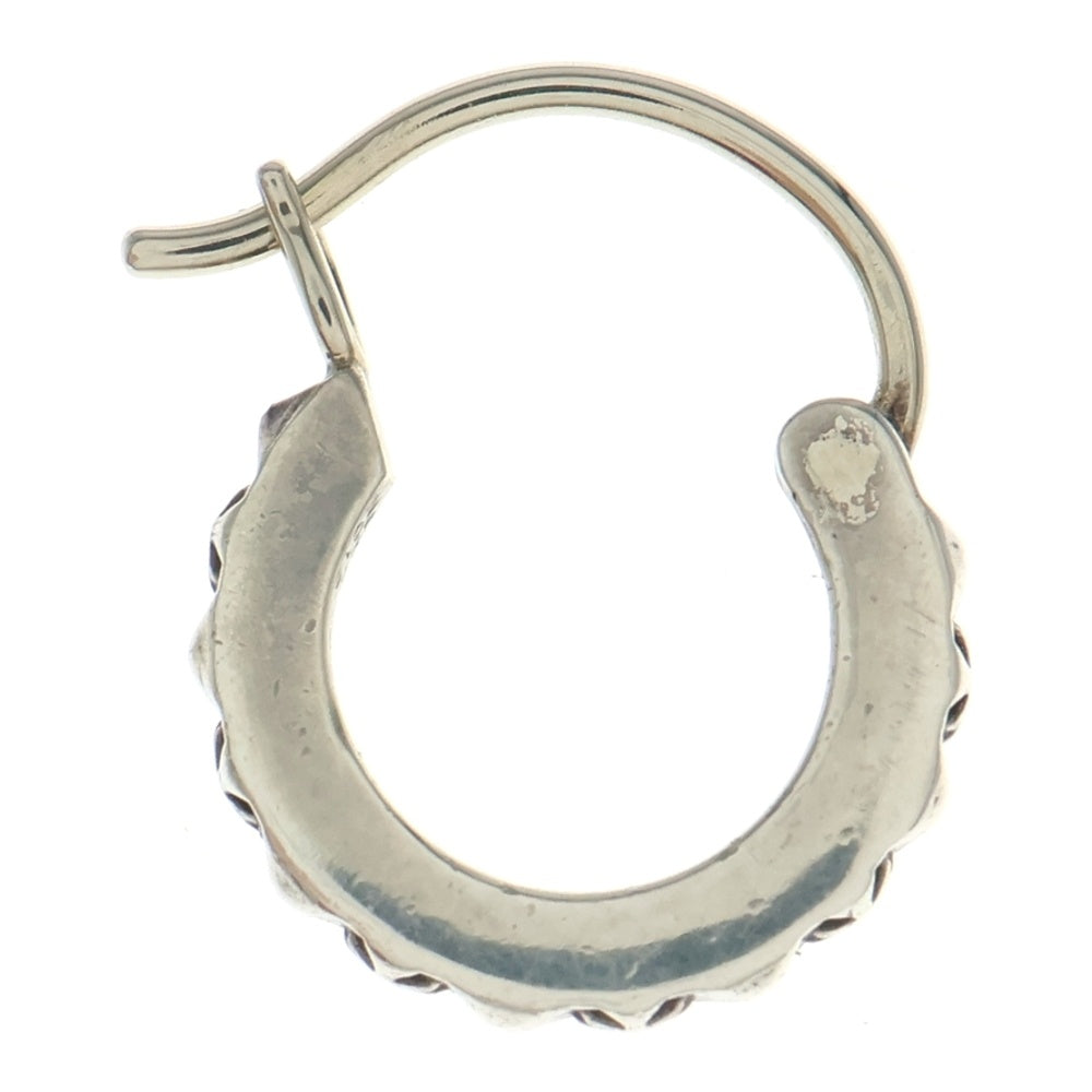 CHROME HEARTS(クロムハーツ) TINY TFP HOOP トゥルーファッキンパンク フープピアス シルバー BCA118