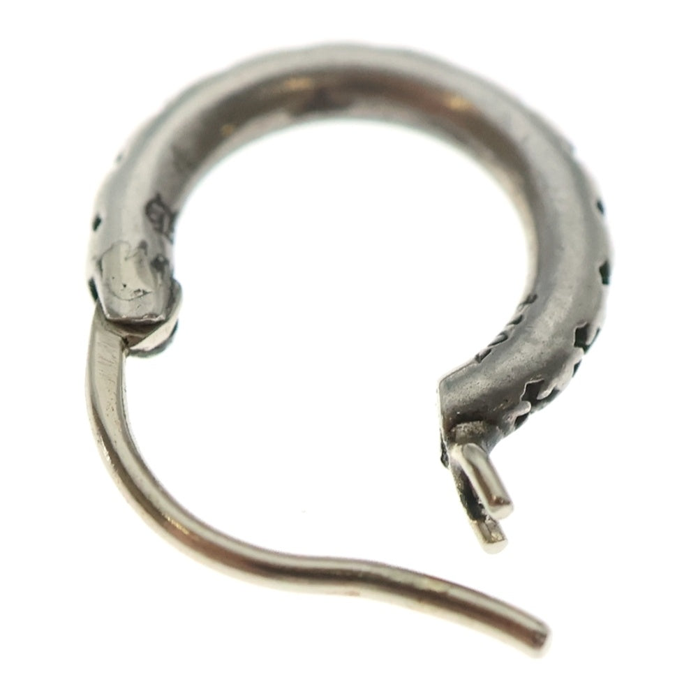 CHROME HEARTS(クロムハーツ) TINY TFL HOOP タイニートゥルーファッキングラブフープピアス シルバー