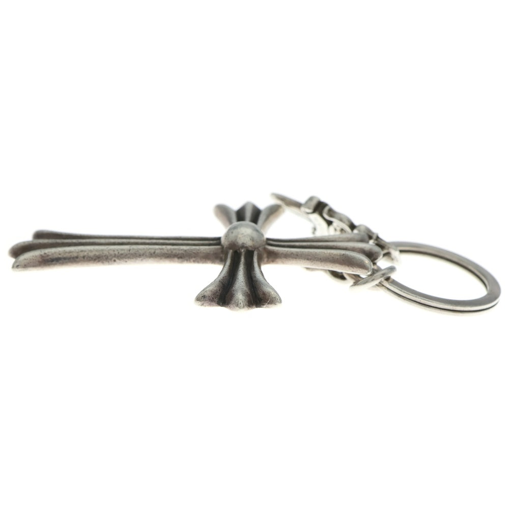 CHROME HEARTS(クロムハーツ) CH CRS LG & No5 DGGR ラージCHクロス ダガー キーリング ネックレストップ シルバー