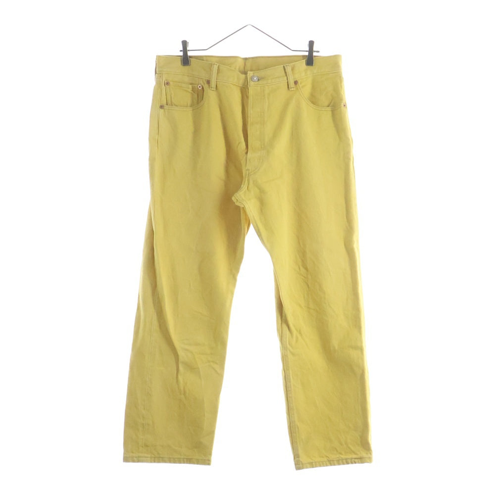Levi's(リーバイス) 501xx ボタン裏4093 ボタンフライ ストレート デニム パンツ イエロー