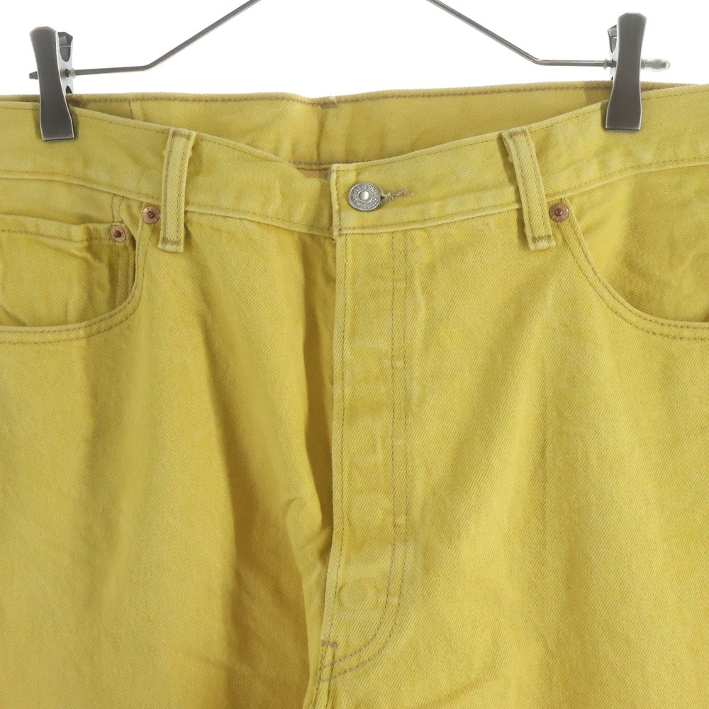 Levi's(リーバイス) 501xx ボタン裏4093 ボタンフライ ストレート デニム パンツ イエロー