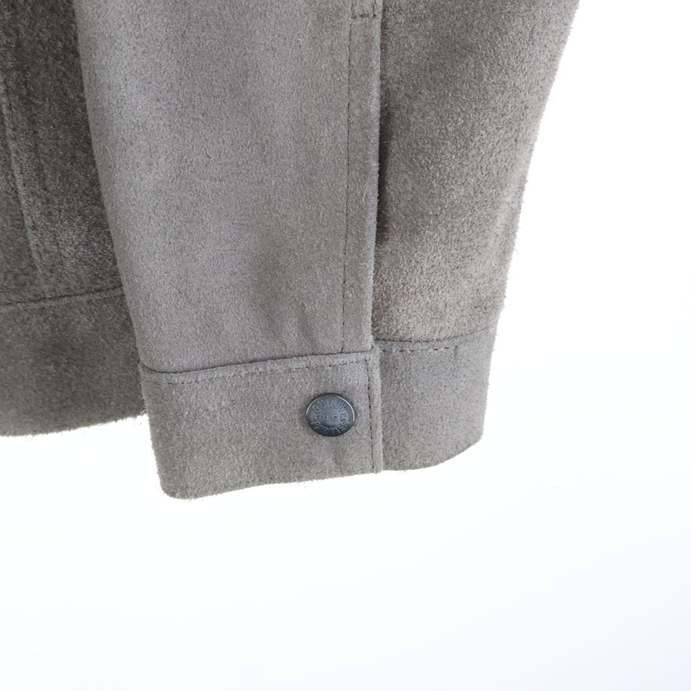 WACKO MARIA(ワコマリア) SUEDE LETHER TRUCKER JACKET スエード レザー トラッカー ジャケット グレー