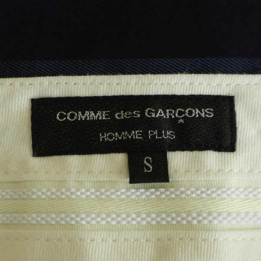 COMME des GARCONS HOMME PLUS(コムデギャルソンオムプリュス) Skirt Docking Short Pants スカートドッキング ショーツ ハーフパンツ ネイビー PO-P015