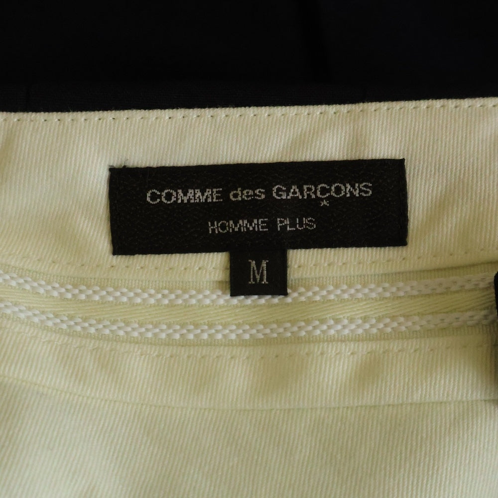 COMME des GARCONS HOMME PLUS(コムデギャルソンオムプリュス) 14SS Short Wide Pants ウールショーツ ハーフパンツ ネイビー PM-P005