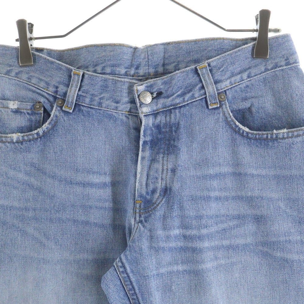 HELMUT LANG(ヘルムートラング) ボタンフライ スキニーデニムパンツ インディゴ