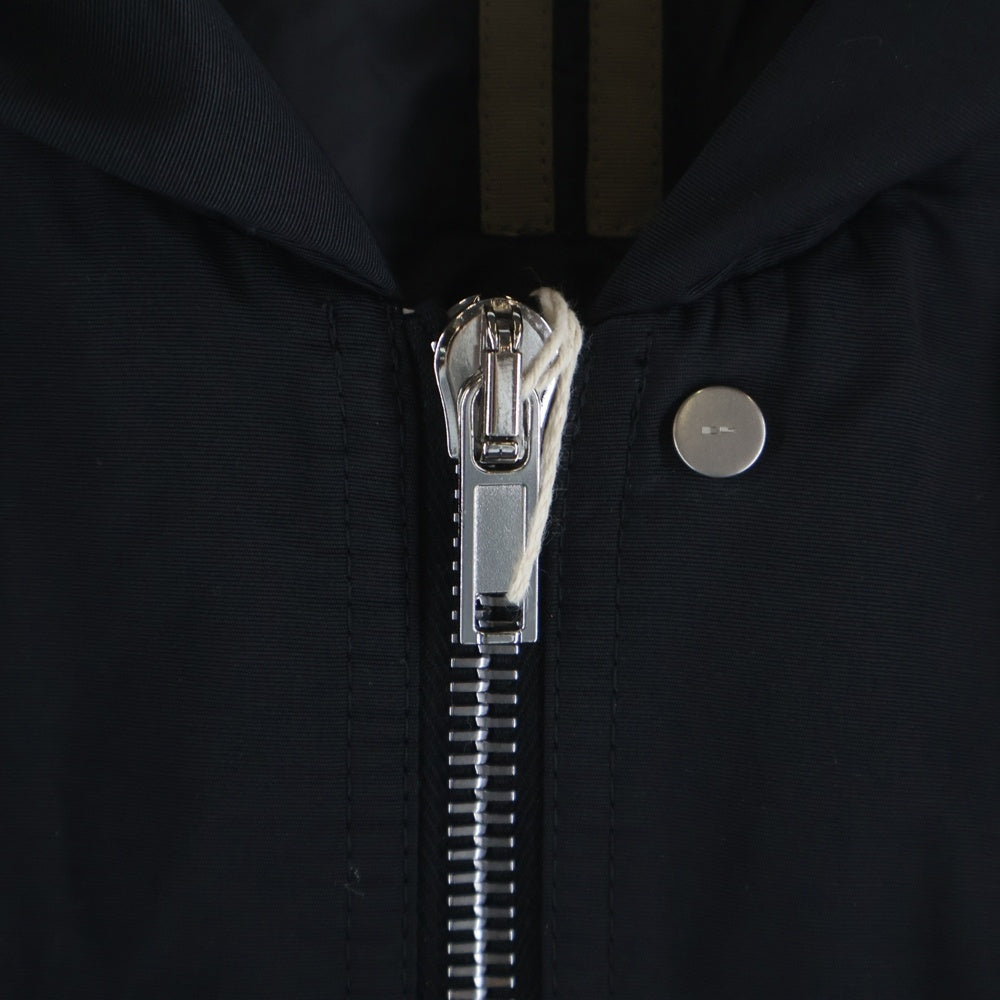 DRKSHDW(ダークシャドウ) HOODED PETER フーデッドピーター ジップアップジャケット フーディー ブラック DS02D2725-MU