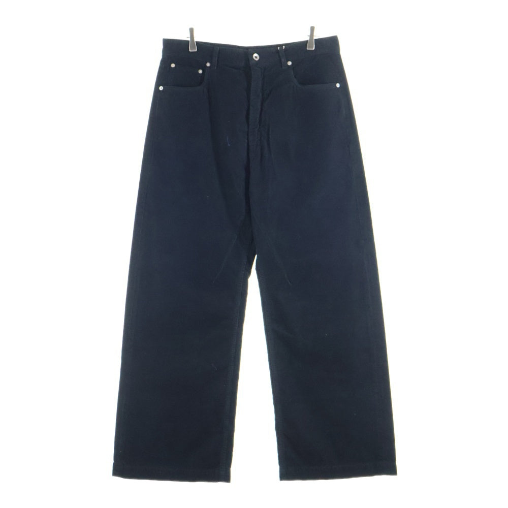 DRKSHDW(ダークシャドウ) GETH JEANS ゲスジーンズ コーデュロイワイドパンツ ブラック DU02C5356-MC