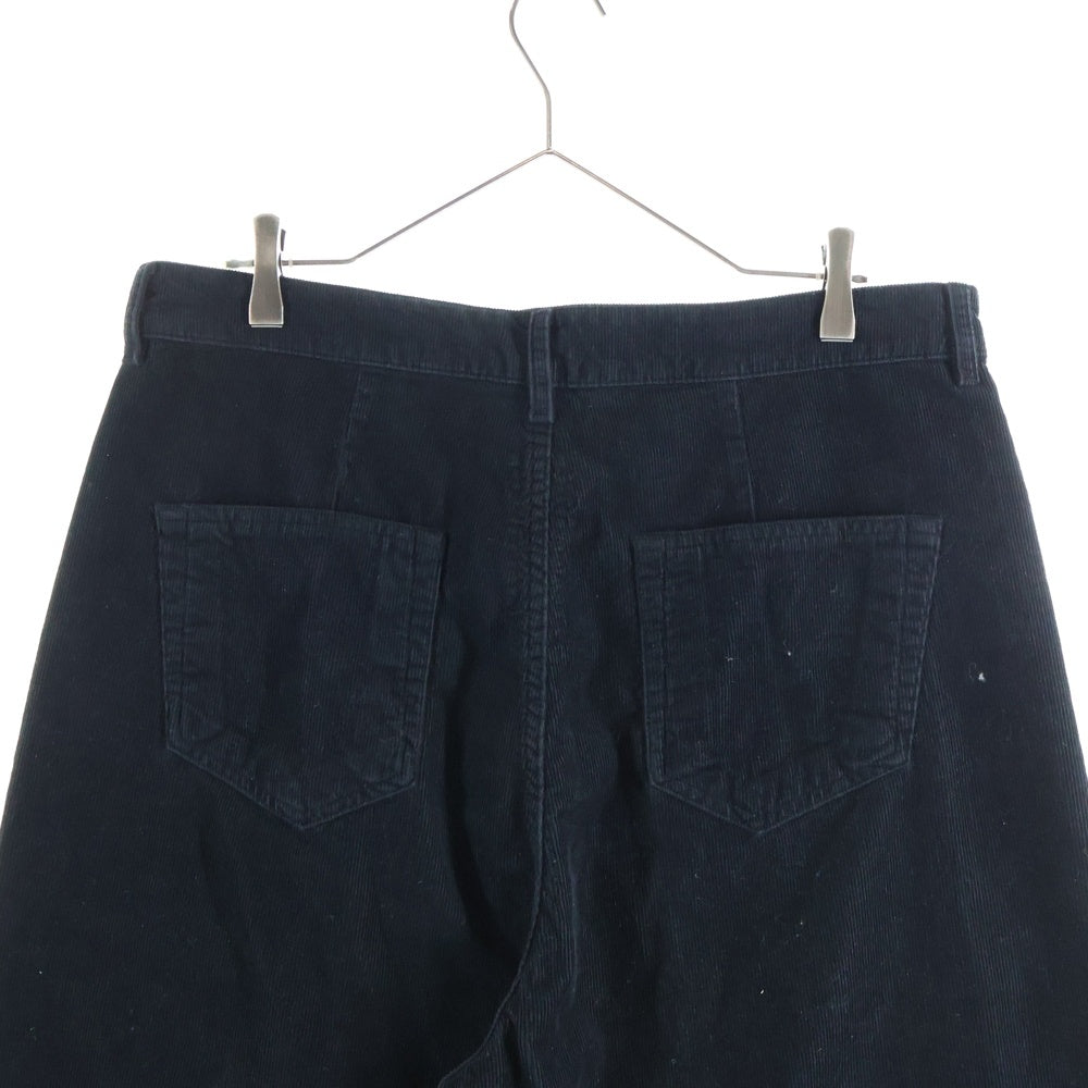 DRKSHDW(ダークシャドウ) GETH JEANS ゲスジーンズ コーデュロイワイドパンツ ブラック DU02C5356-MC
