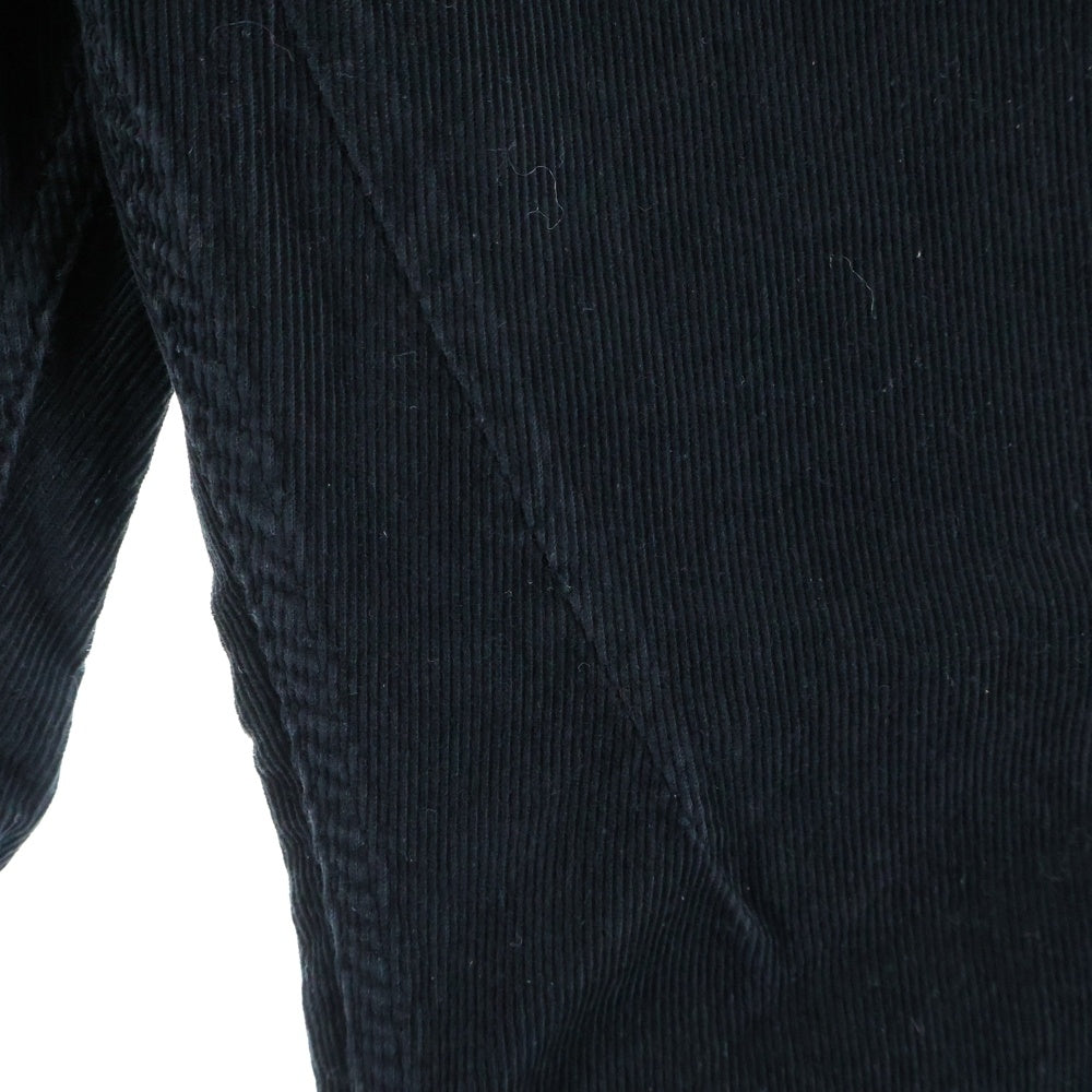 DRKSHDW(ダークシャドウ) GETH JEANS ゲスジーンズ コーデュロイワイドパンツ ブラック DU02C5356-MC