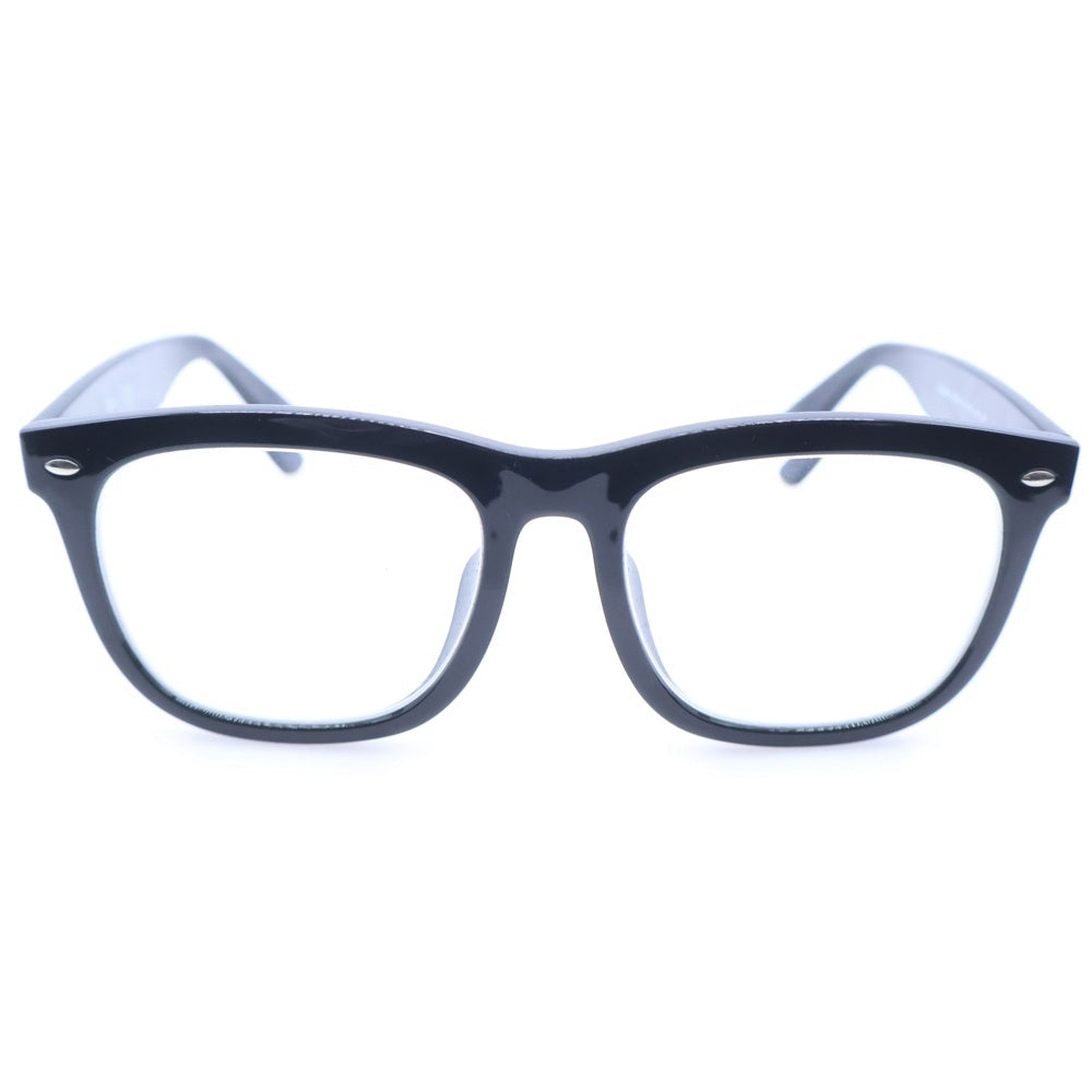 Ray Ban(レイバン) フレームロゴ ウェリントンクリアサングラス アイウェア 眼鏡 ブラック RB4260D