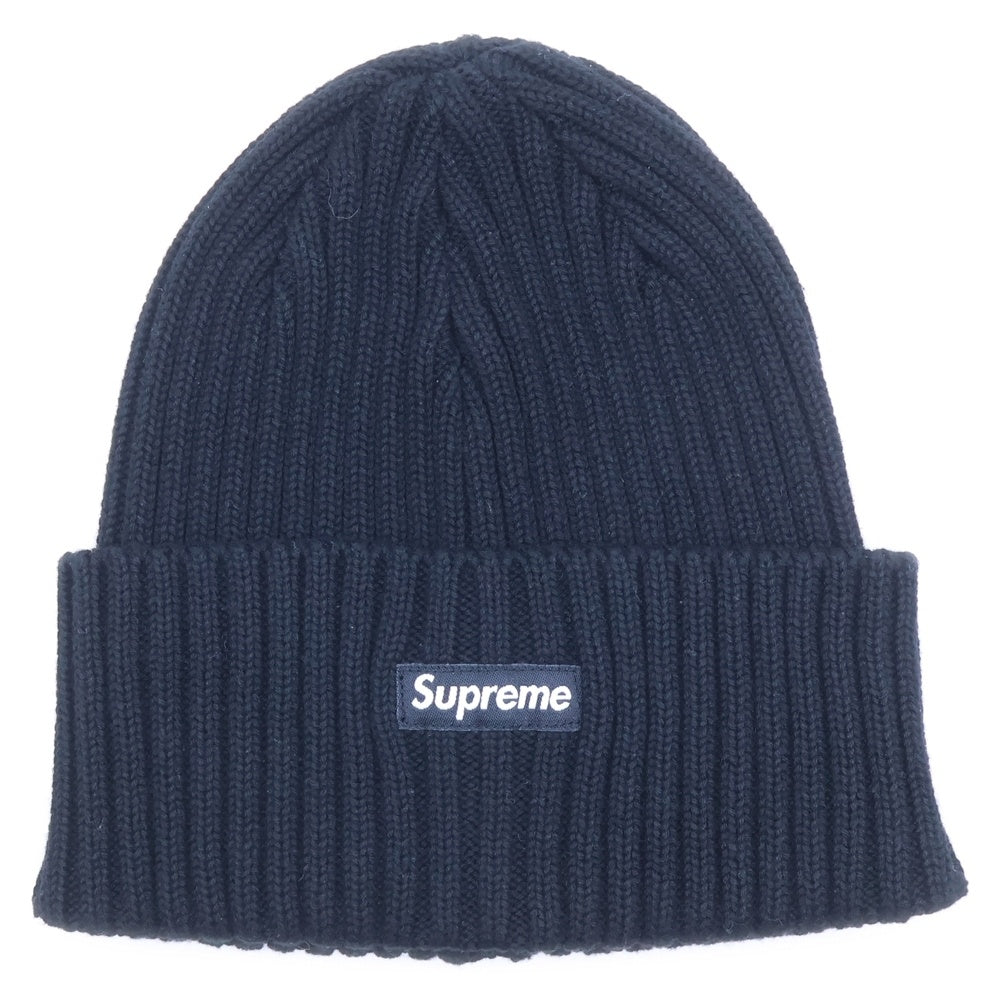 SUPREME(シュプリーム) Overdyed Beanie スモールボックスロゴ ビーニー ニット帽 帽子 ブラック