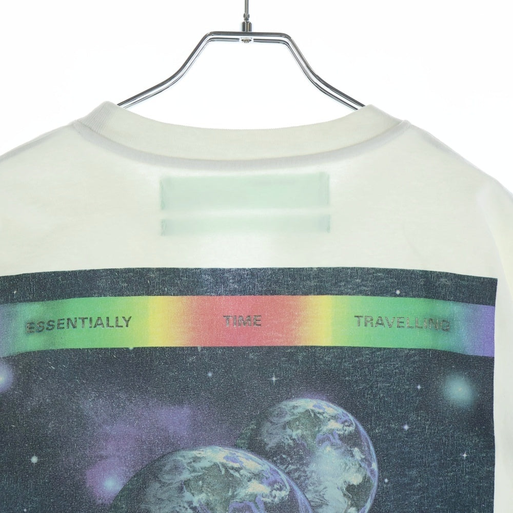OFF-WHITE(オフホワイト) 18SS Artdad Space T-Shirt 半袖Tシャツ ホワイト OMAA015S18185138