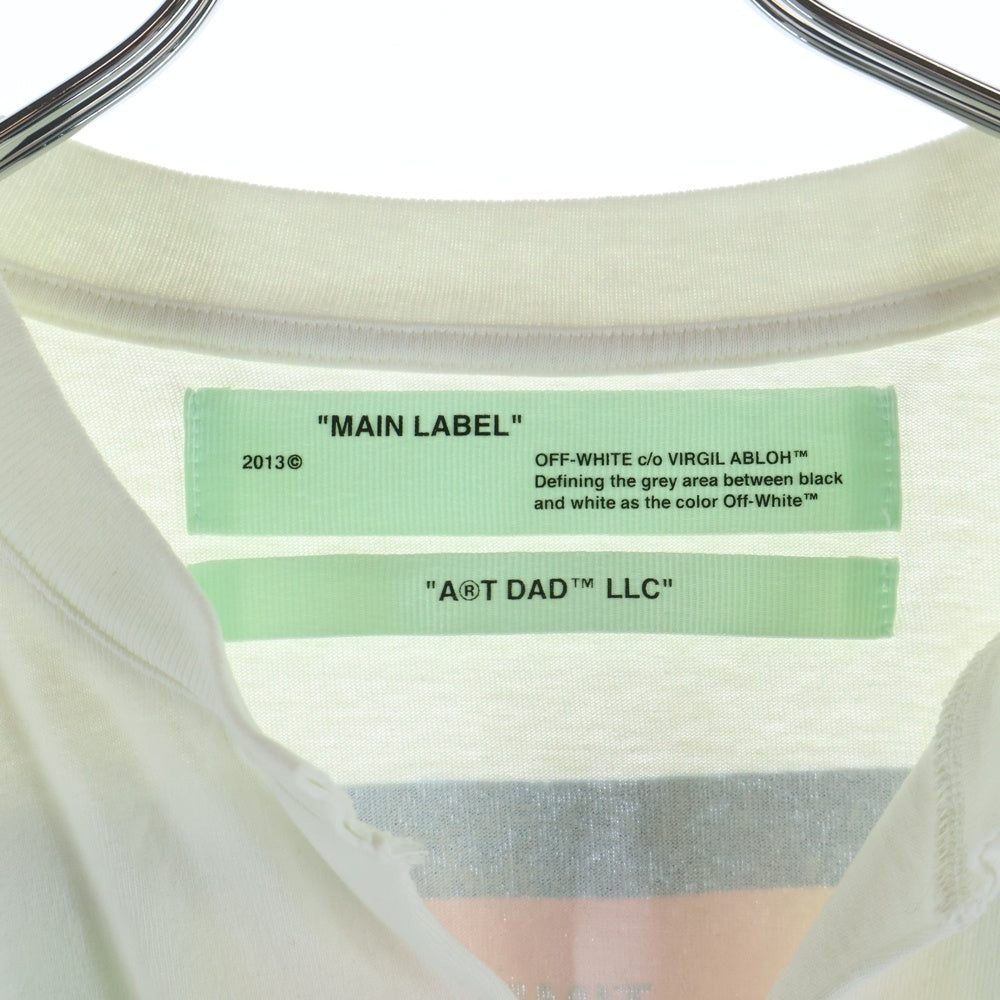 OFF-WHITE(オフホワイト) 18SS Artdad Space T-Shirt 半袖Tシャツ ホワイト OMAA015S18185138