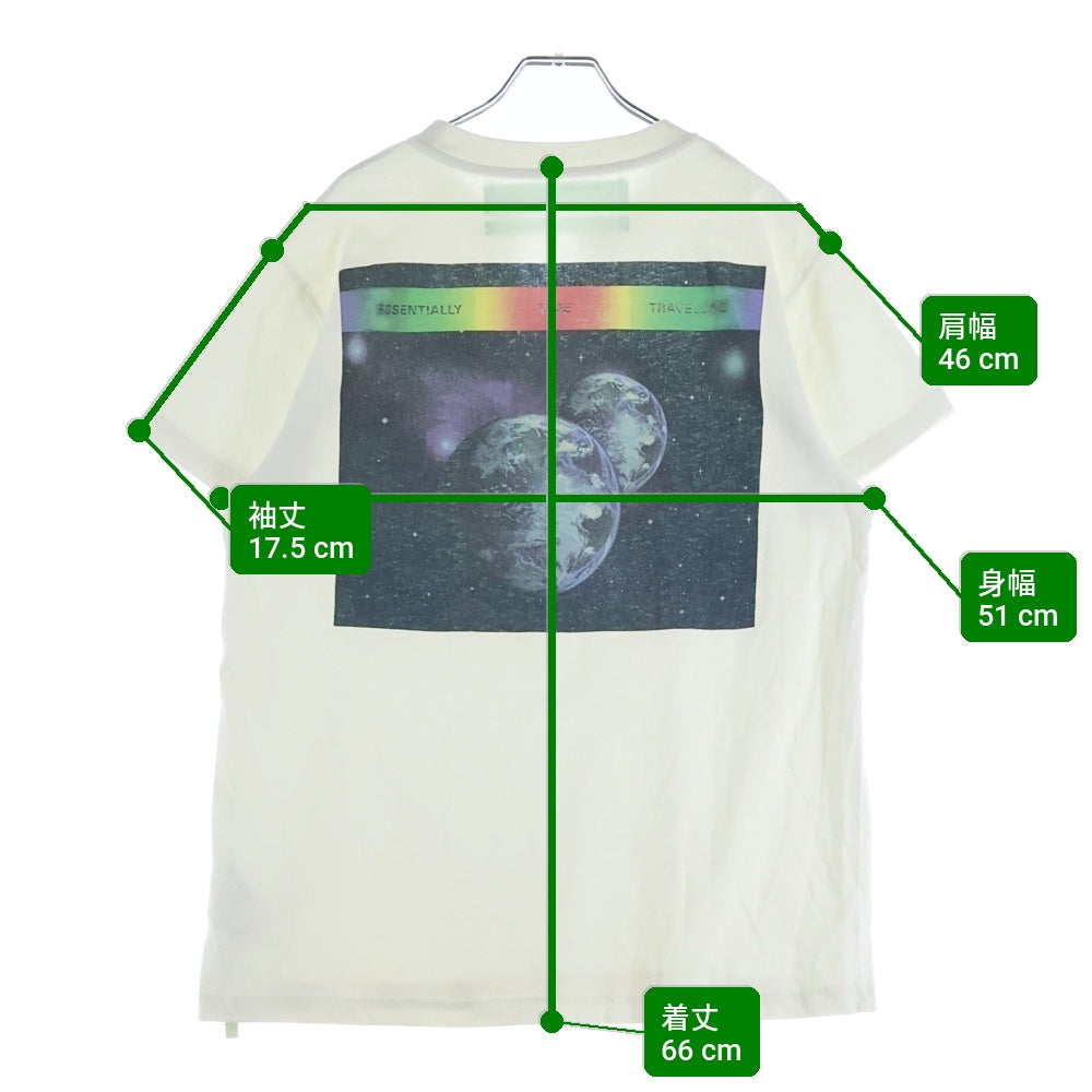 OFF-WHITE(オフホワイト) 18SS Artdad Space T-Shirt 半袖Tシャツ ホワイト OMAA015S18185138