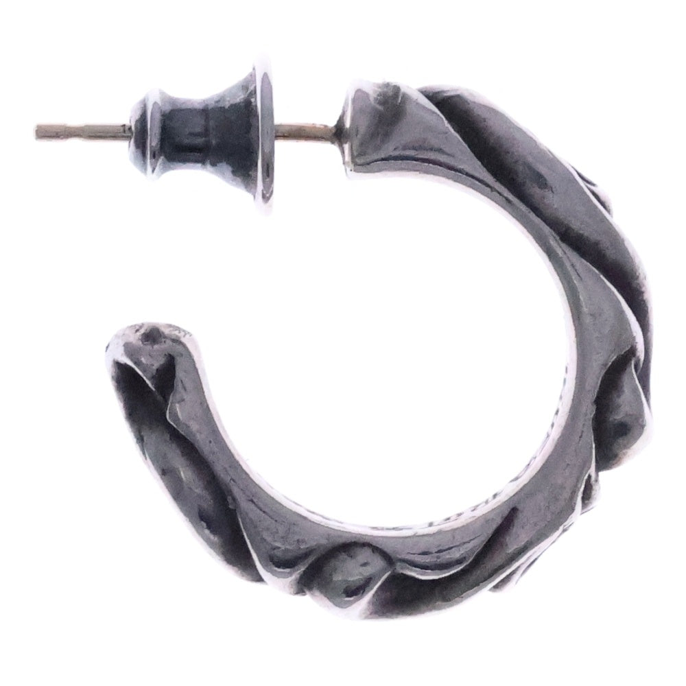 CHROME HEARTS(クロムハーツ) HOOP SCROOL スクロール フープピアス シルバー BCA102