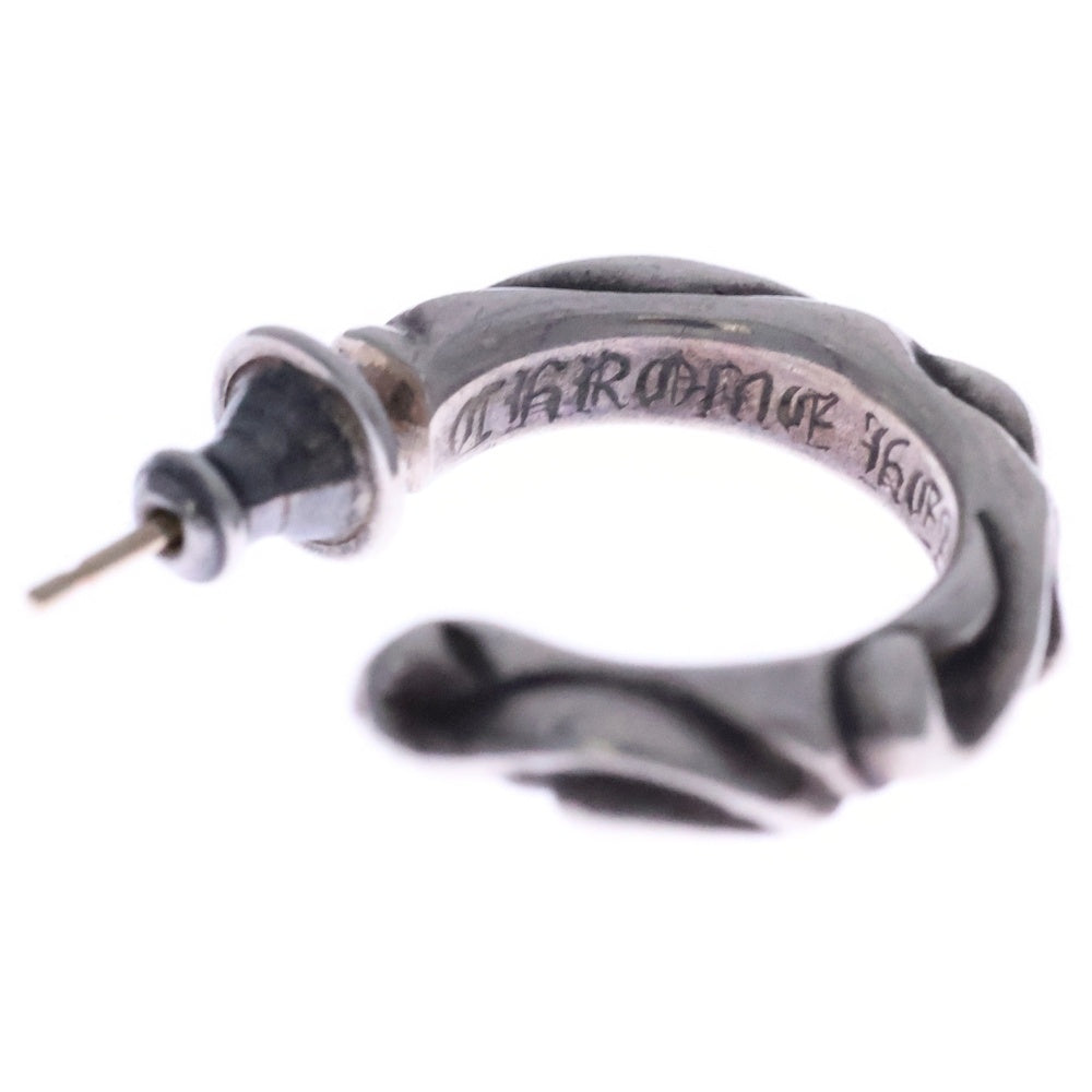 CHROME HEARTS(クロムハーツ) HOOP SCROOL スクロール フープピアス シルバー BCA102