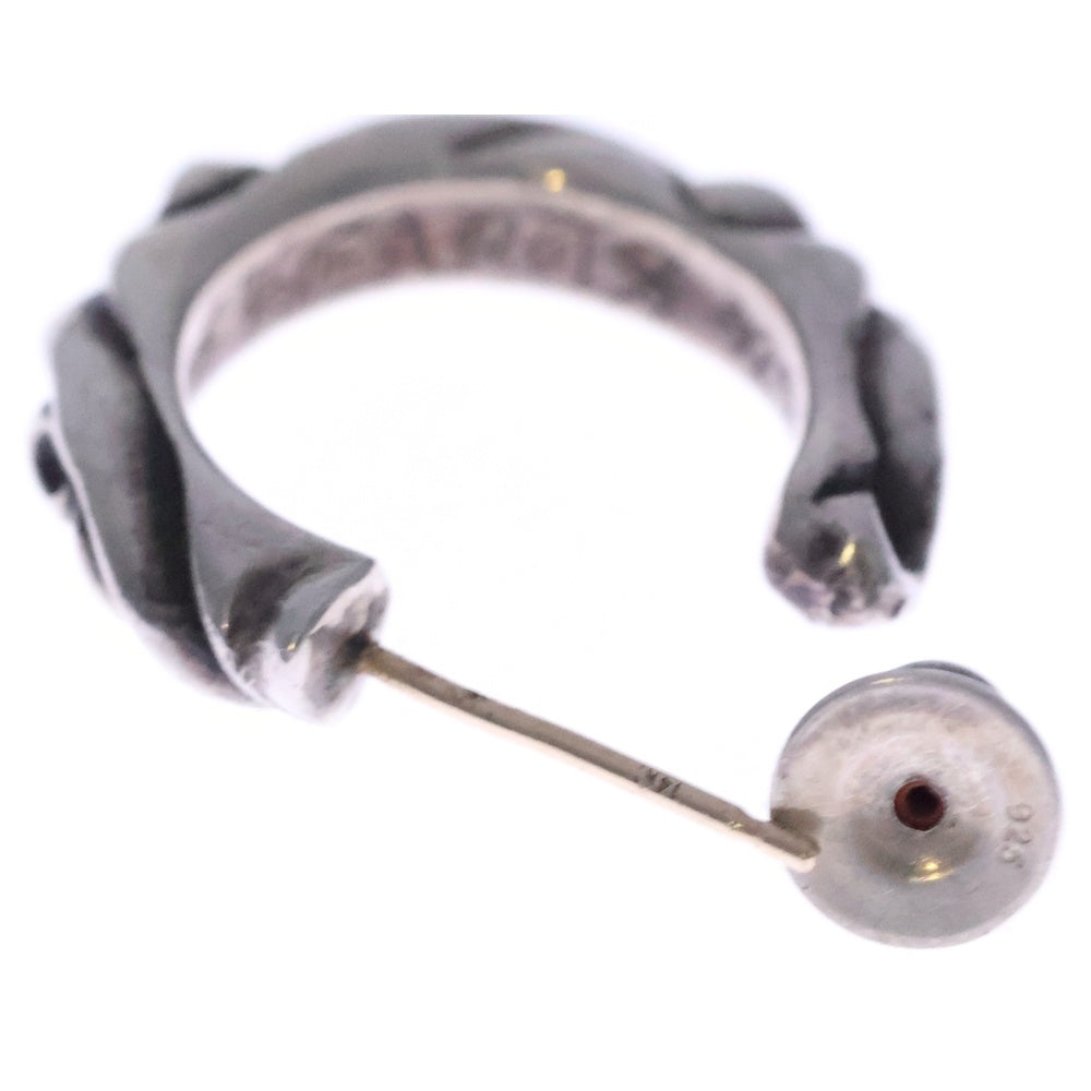 CHROME HEARTS(クロムハーツ) HOOP SCROOL スクロール フープピアス シルバー BCA102