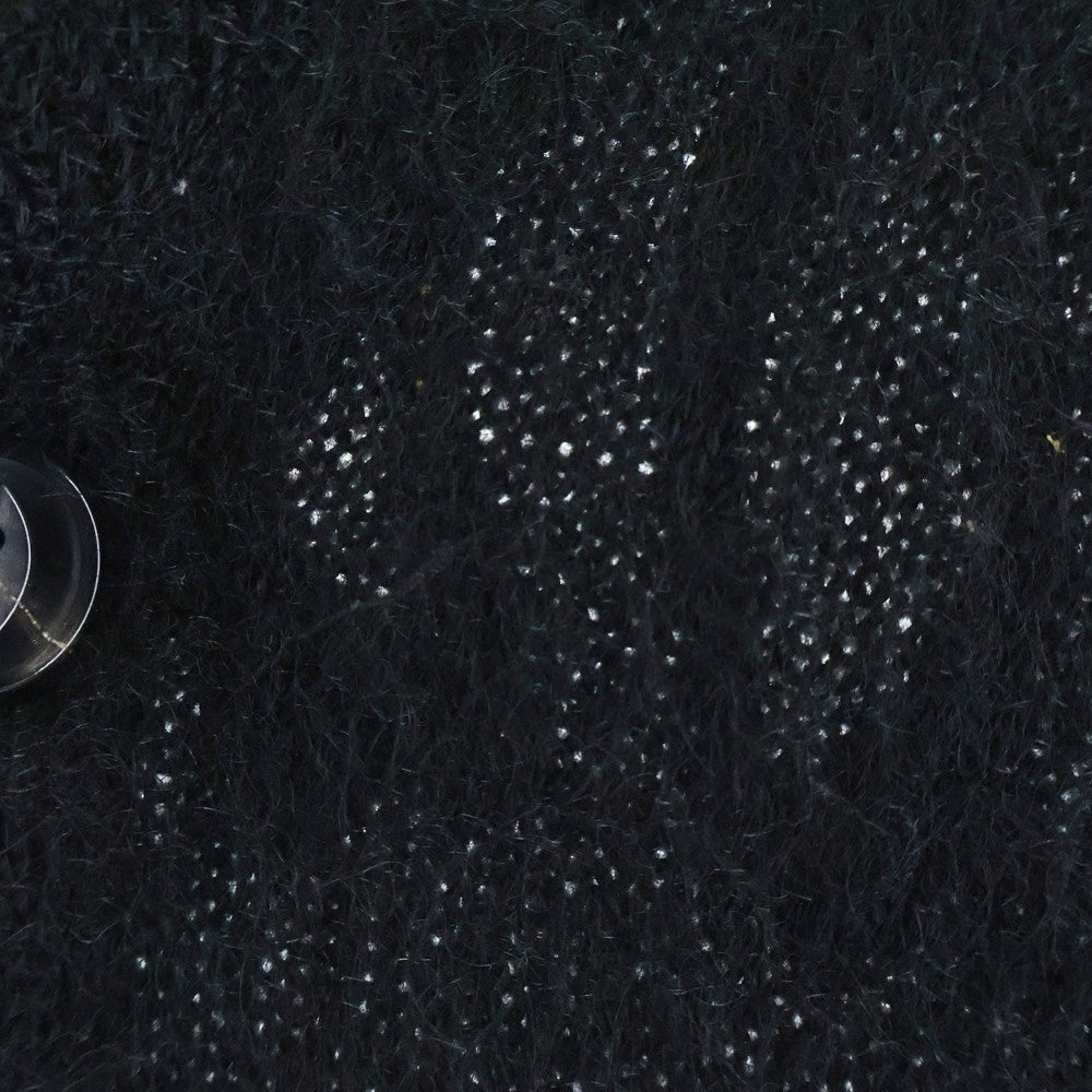 WACKO MARIA(ワコマリア) HIJO DE PUTA MOHAIR KNIT CARDIGAN バックロゴ刺繍 モヘヤニットカーディガン ブラック